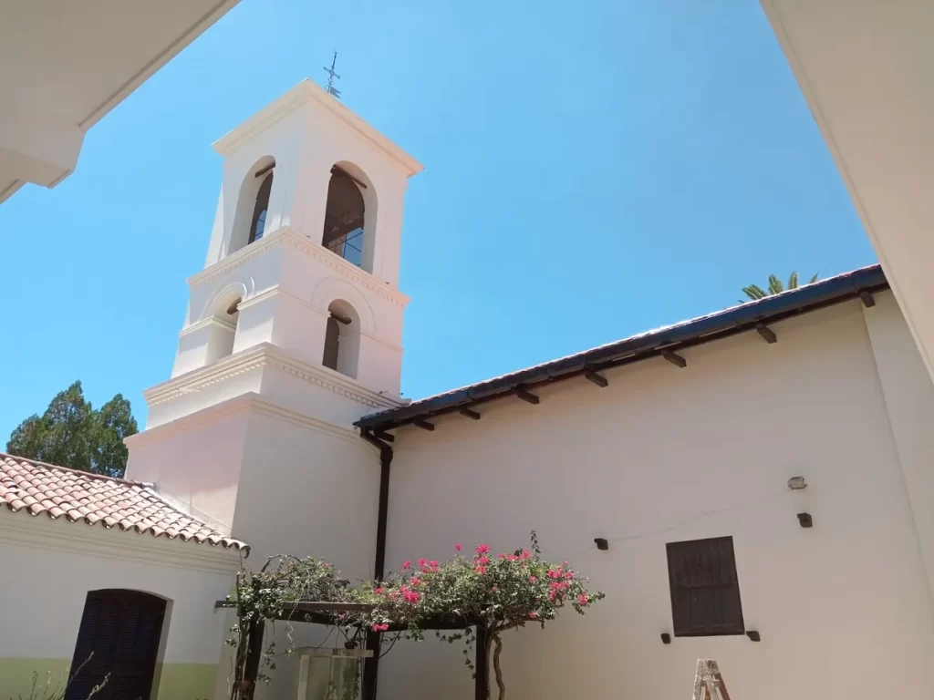 Avanzan las obras de puesta en valor de la iglesia Santa Bárbara