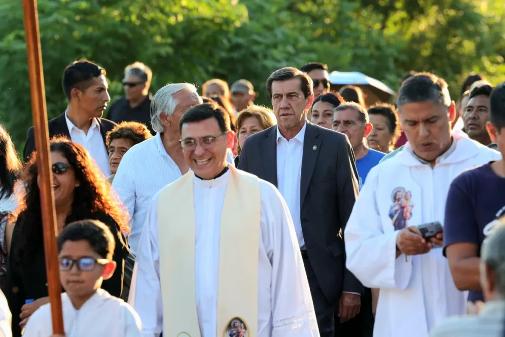 Sadir participó de las honras a San José en Perico