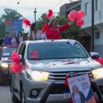 Sandra Aparicio cerró su campaña con una caravana cargada de fuerza, afecto y convicción: “¡Esto recién empieza!”