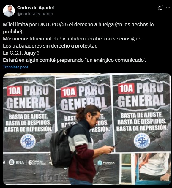 Cuando la protesta es delito, el silencio es traición 2 WhatsApp Image 2025 05 22 at 19.28.43