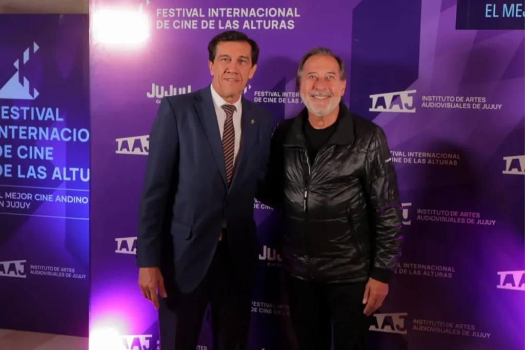 Sadir participó de la apertura del X Festival de Cine de las Alturas