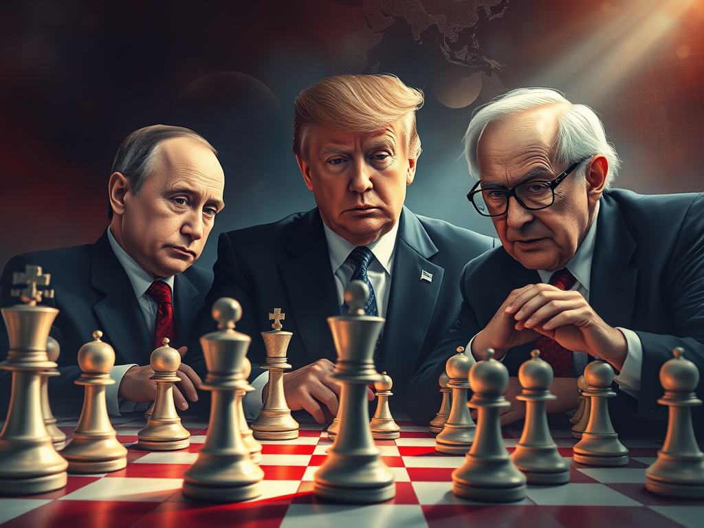 El tablero global al rojo vivo: Putin amenaza, Trump se repliega y Buffet se retira en silencio
