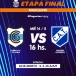 Gimnasia-Talleres, abren la serie de octavos de final de Copa Jujuy Energía Viva