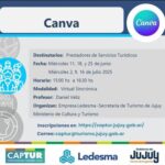 Ledesma y Turismo de Jujuy lanzan curso gratuito de Canva para prestadores turísticos