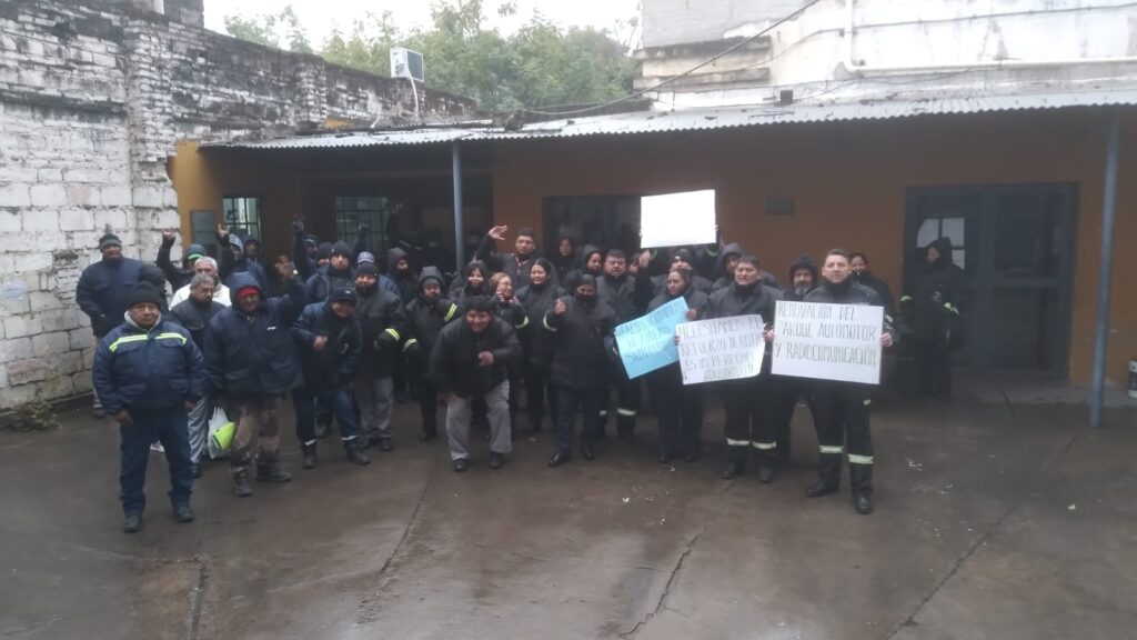 San Salvador de Jujuy: trabajadores de Tránsito en pie de lucha por condiciones laborales dignas