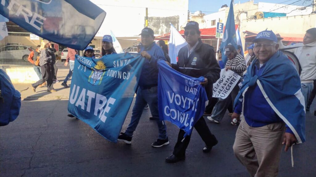La UATRE Jujuy se sumo a la protesta nacional por la recomposición salarial 2 WhatsApp Image 2025 07 22 at 12.44.02
