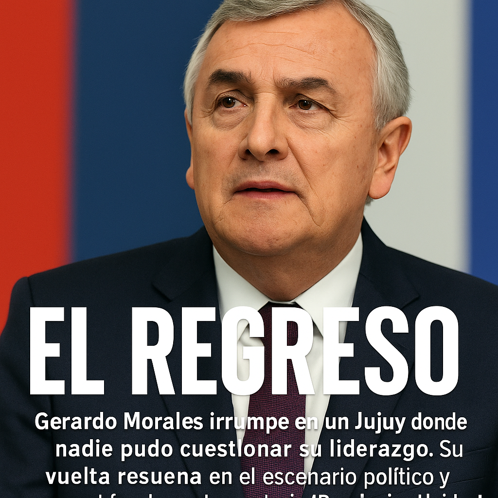 “Morales irrumpe: nadie lo impidió, nadie lo igualó”