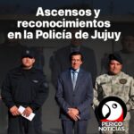 Ascensos y reconocimientos en la Policía de Jujuy