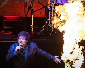 Mientras Caputo mendiga en Washington, Milei arma show: la pirotecnia de un poder sin timón