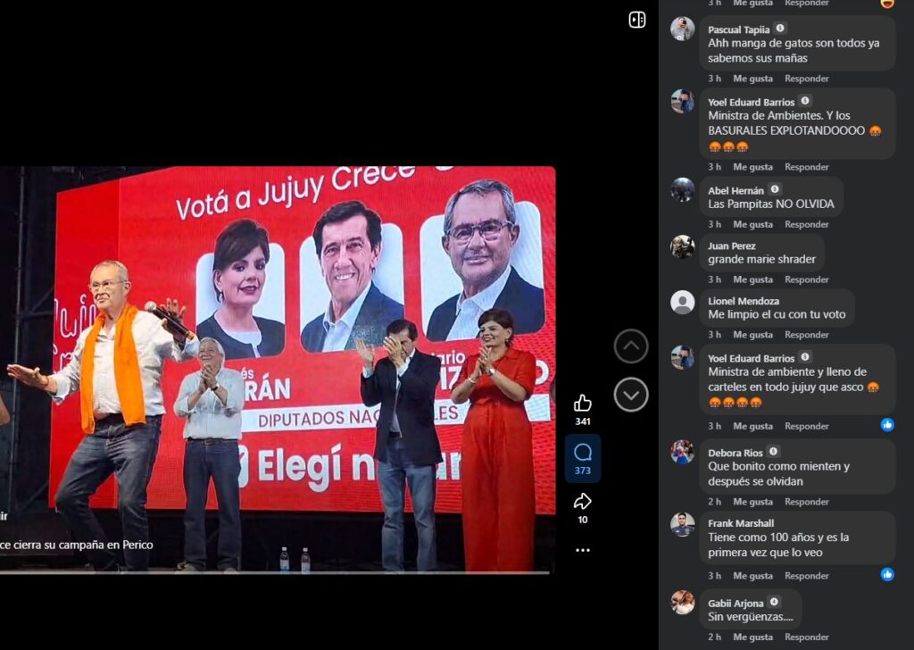 “Cierre en tiempo real: el acto de Jujuy Crece naufragó en las redes antes de terminar”