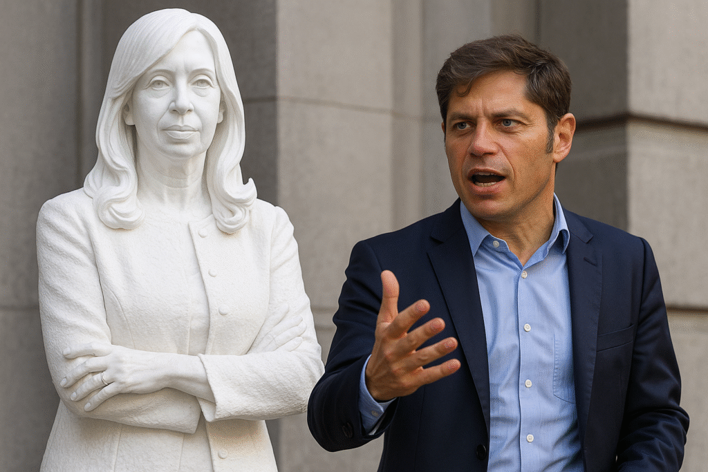 Kicillof o la rebelión contra la madre: el peronismo empieza a romper el hechizo