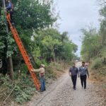 Monterrico enciende su futuro: Moreira lleva el alumbrado público a las rutas 44 y 58 y cumple con los tabacaleros