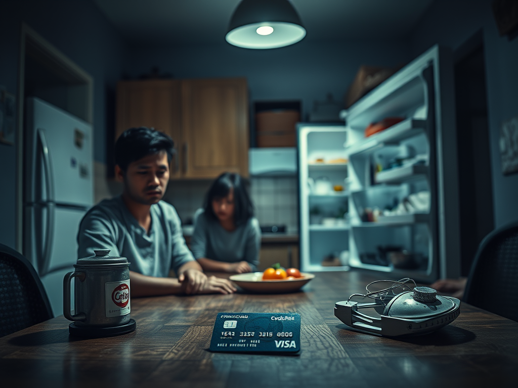 Tarjetas al rojo vivo, heladeras vacías: el “plan motosierra” que endeuda a las familias y no baja la inflación