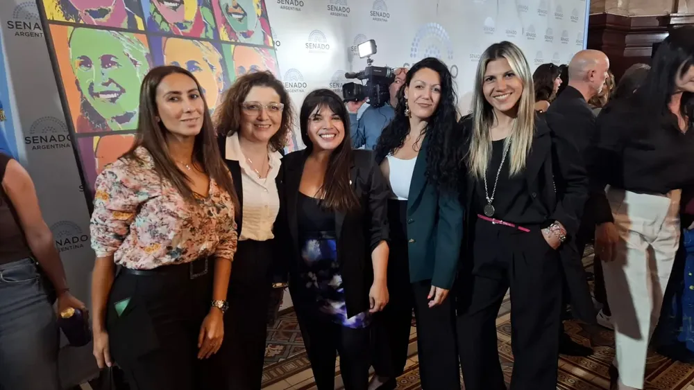 ENAC participó del reconocimiento “Evita Compañera” en el Senado de la Nación