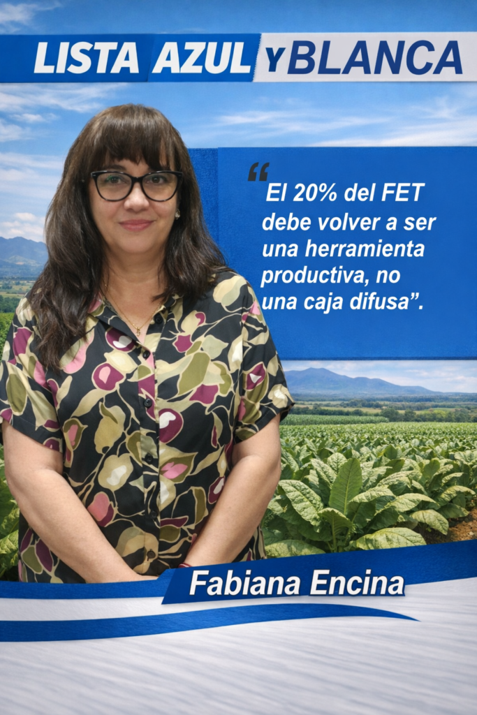Fabiana Encina busca renovar la protesorería en la Cámara del Tabaco: “El 20% del FET debe volver a ser herramienta productiva”