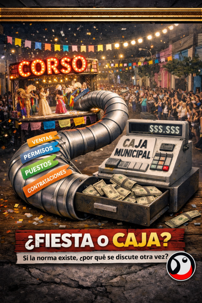 Perico en modo “circo”: con la ciudad al límite, los dos poderes pierden tiempo discutiendo dónde va el corso