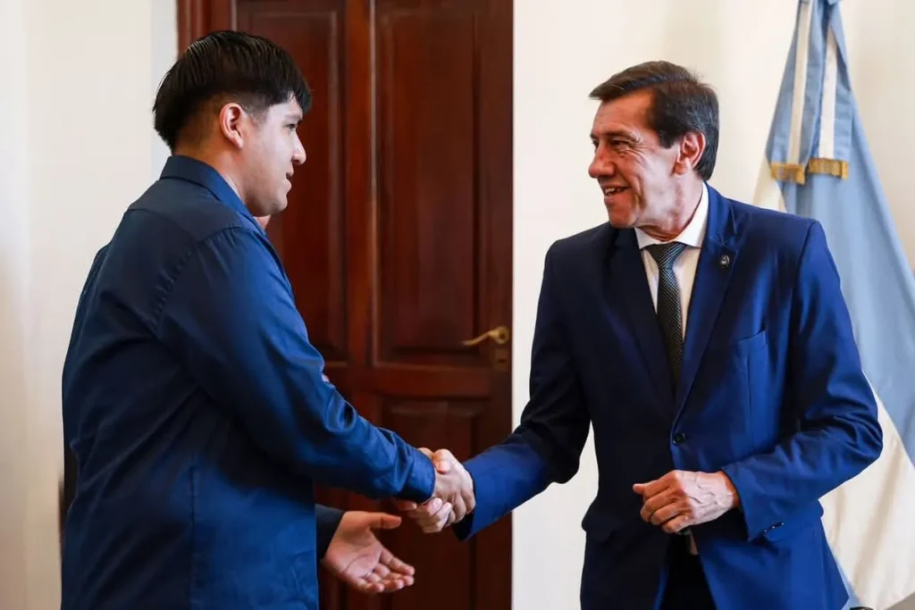 Sadir recibió al joven de Jujuy destacado en una competencia de la NASA