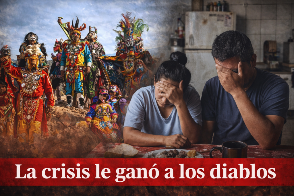 Carnaval en terapia intensiva: en Jujuy la crisis le ganó al diablo