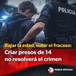 “Bajar la edad, subir el fracaso: penalizar a los 14 no corrige el delito, lo profesionaliza”