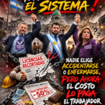 “Reforma laboral a la criolla: te recortan la licencia, pero te dejan el folleto de ‘libertad’”