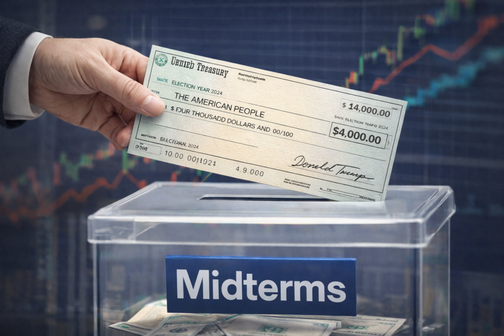 “Cheque electoral” versión Trump: promete hasta US$4.000 y exporta la receta al mundo… ¿con más deuda y más inflación?