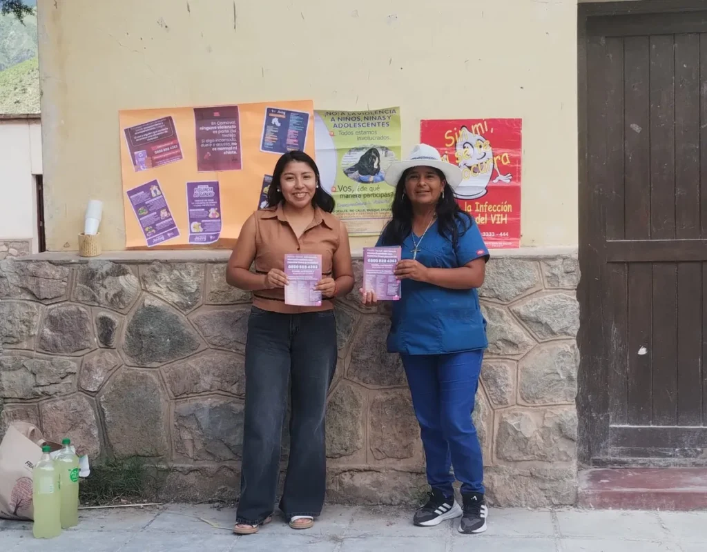 Promoción y prevención en Volcán en el marco del «Carnaval sin Violencias»