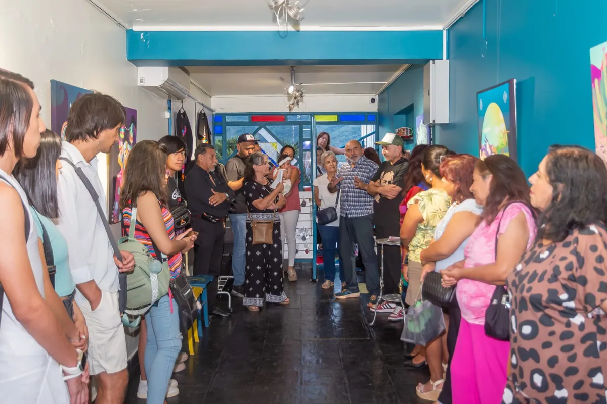 quedo inaugurada la muestra el diablo anda suelto del artista jujeno siro jose goyechea 1